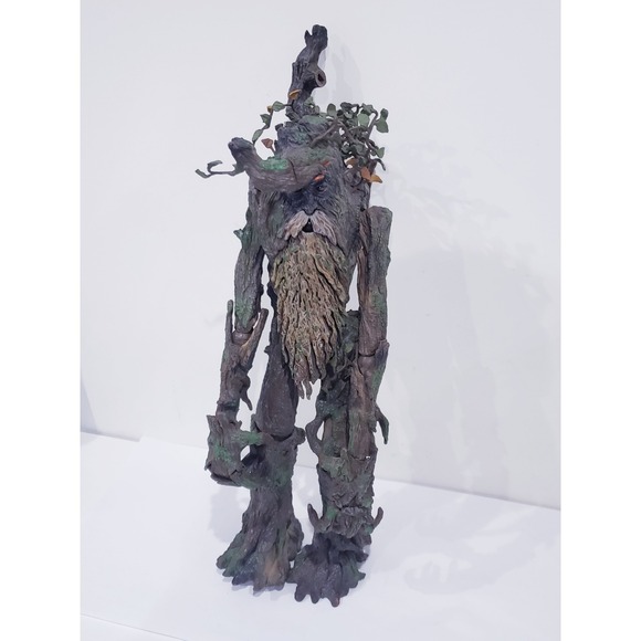 2002 Lord of the Rings Treebeard Action Figure Two Towers - Picture 3 of 7